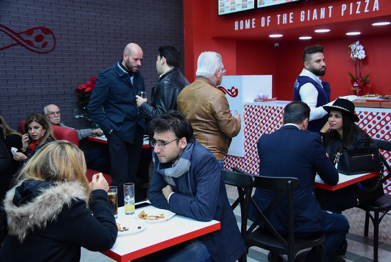 Opening of Pizzanini at Mar Mikhael